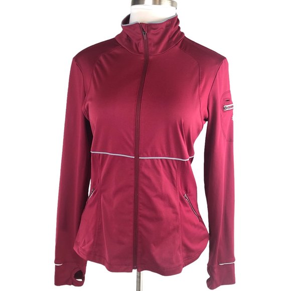 Athleta Jackets & Blazers - Athleta Reflective Track Jacket Athletic HW6469